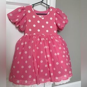 EUC Taylor Joelle Pink Minnie Dress